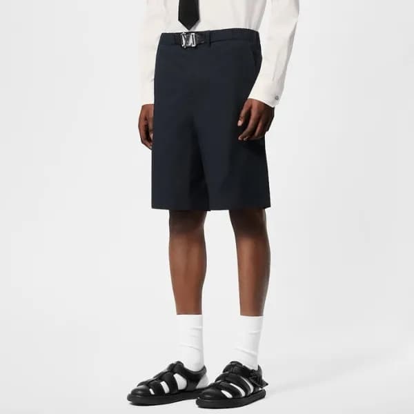 루이비통 남성 네이비 반바지 - Louis vuitton Mens Navy Half-pan…