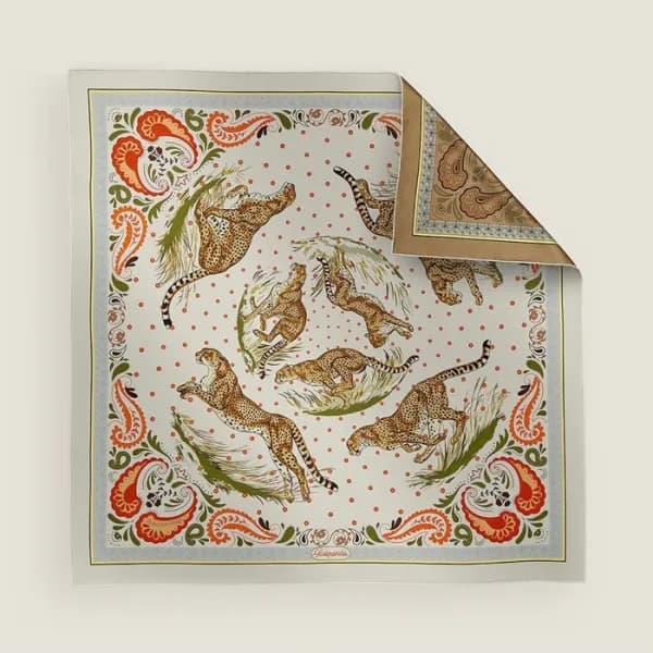 에르메스 여성 실크 스카프 - Hermes Womens Silk Scarf - acc242… - 1