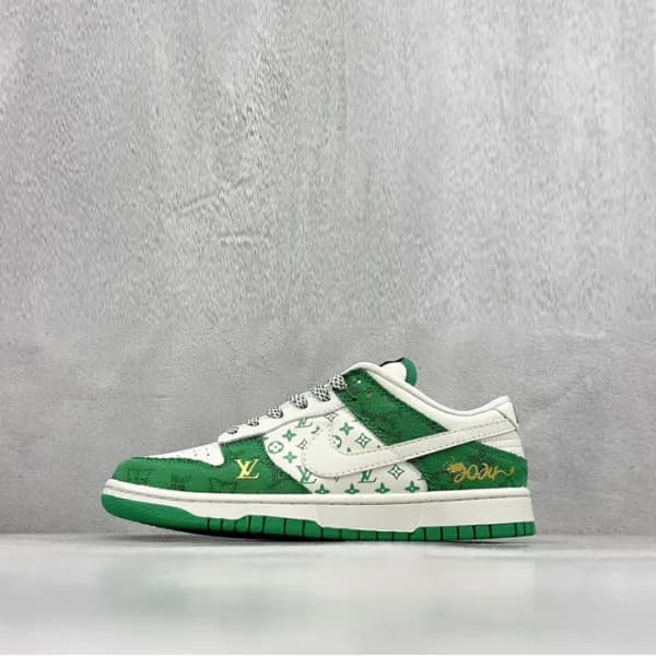 루이비통 x 나이키 남/녀 로우 스니커즈 - Louis vuitotn x Nike SB D… - 1