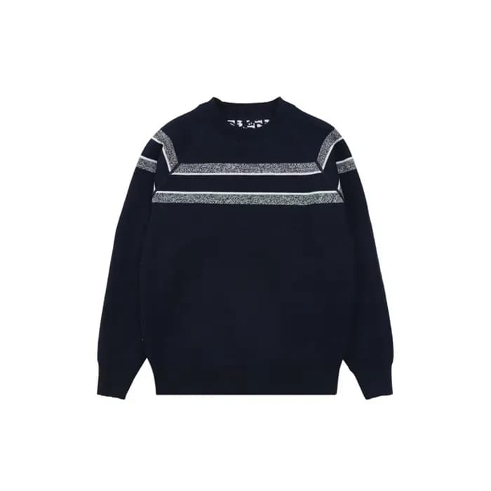 디올 남성 라운드 양면 스웨터 - Dior Mens Round Sweater - dic46… - 1