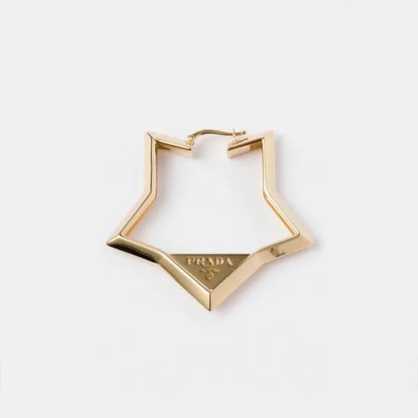 프라다 여성 골드 이어링 - Prada Womens Gold Earring - acc406… - 1