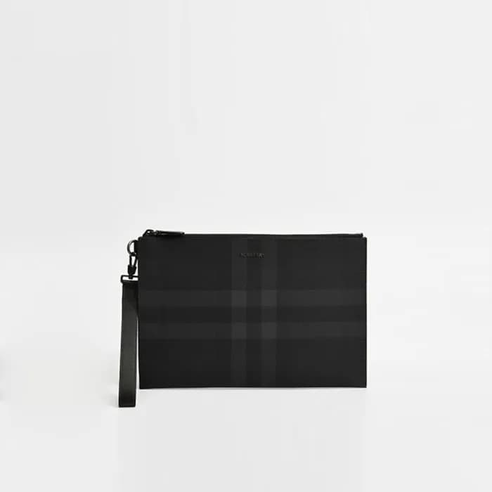 버버리 남성 빈티지 라지 클러치 - Burberry Mens Vintage Large Cl… - 1