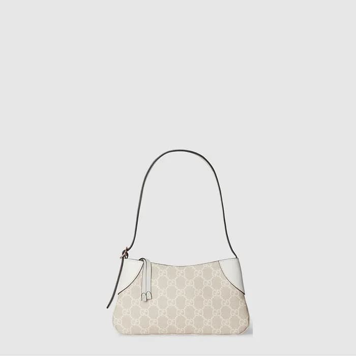 구찌 여성 GG 엠블럼 수퍼 미니 숄더백 - Gucci Womens GG Emblem Su… - 1