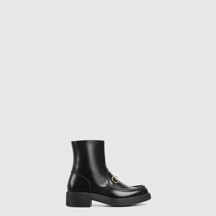 구찌 여성 홀스빗 앵클 부츠 - Gucci Womens Horsebit Ankle Boot… - 1