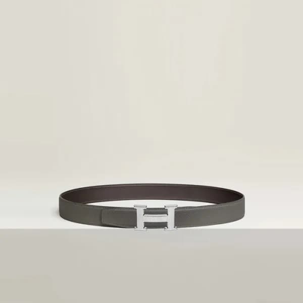 에르메스 남성 H Striee 버클 리버서블 벨트 - Hermes Mens H Striee… - 1