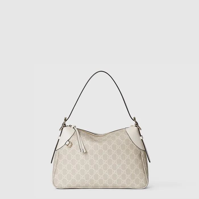 구찌 여성 GG 엠블럼 미디엄 숄더백 - Gucci Womens GG Emblem Medi… - 1