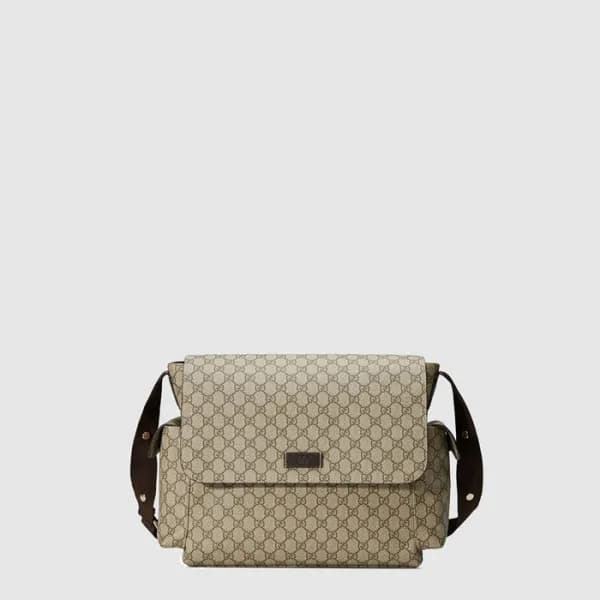 구찌 남성 슈프림 베이지 다이퍼 백 - Gucci Mens Supreme Beige Dia… - 1