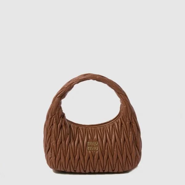 미우미우 여성 완더 마테라쎄 호보 백 - Miumiu Womens Wander Matela… - 1