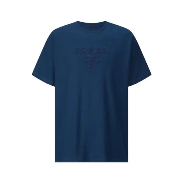 프라다 남성 라운드 반팔티 - Prada Mens Round Tshirt - prc1355… - 1
