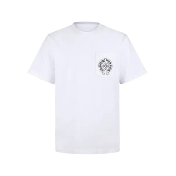 크롬하츠 남성 라운드 반팔티 - Chrom Hearts Mens Round Tshirt -… - 1