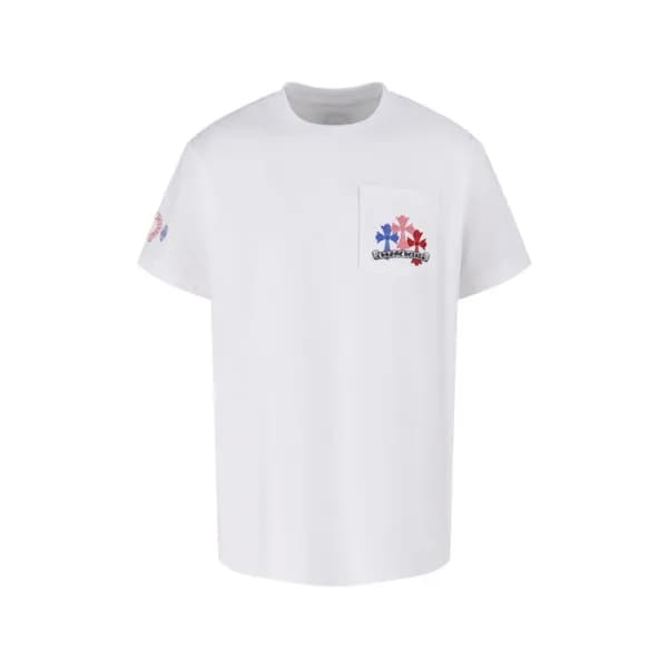 크롬하츠 남성 라운드 반팔티 - Chrom Hearts Mens Round Tshirt -… - 1