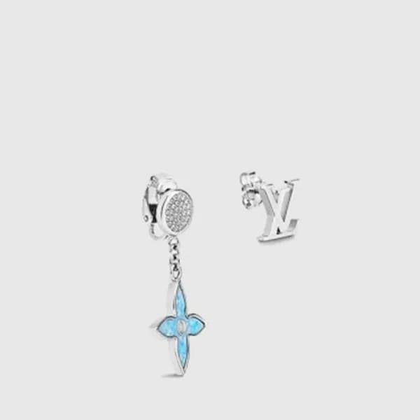 루이비통 남/녀 오팔 이어링 - Louis vuitton Unisex Opal Earrin… - 1