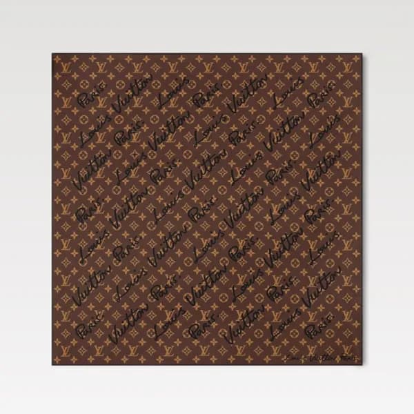 루이비통 여성 스퀘어 스카프 - Louis vuitton Womens Square Scar… - 1