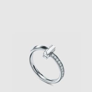 티파니 남/녀 T1 다이아 반지 - Tiffany Unisex T1 Diamond Ring…