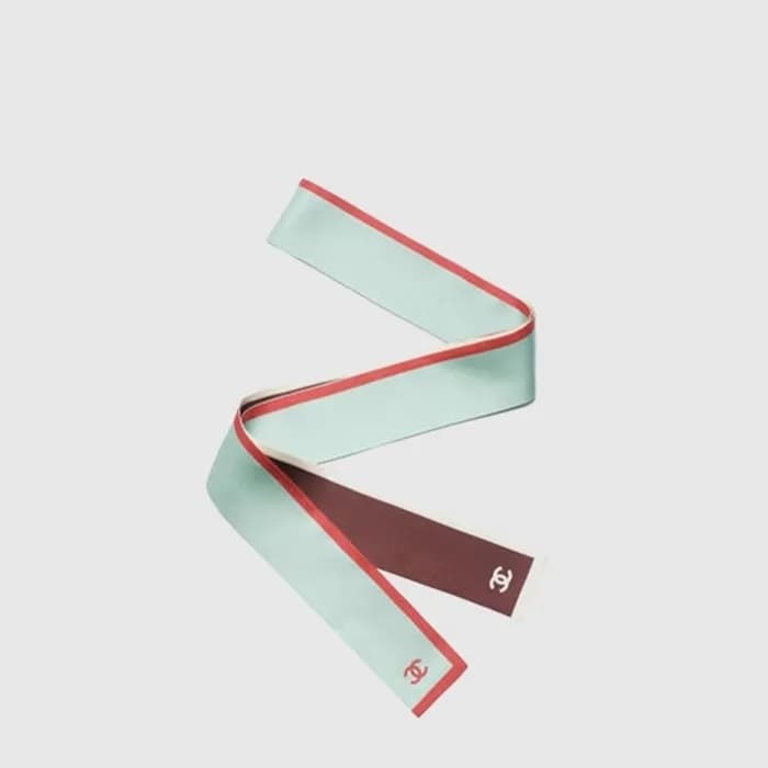 샤넬 여성 헤어밴드 실크 트윌 - Chanel Womens Hairband Silk Twi… - 1