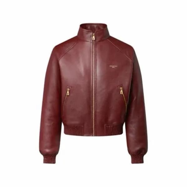 루이비통 남성 가죽 자켓 - Louis vuitton Mens Leather Jacket - lvc16818x - 1