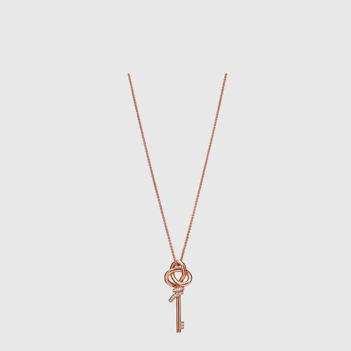 티파니 여성 크라운 키 네크리스 - Tiffany & Co Womens Crown Key Necklace - acc9247x - 1