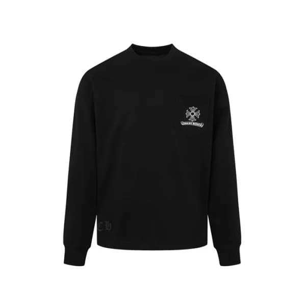 크롬하츠 여성 라운드 긴팔티 - Chrome Hearts Womens Round Tshirt - chc17497x - 1