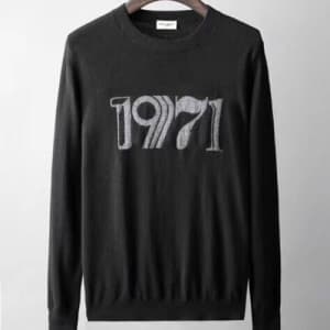 SAINT LAURENT 2018 MENS ROUND KNIT - 입생로랑 남성 라운드 니… - 1