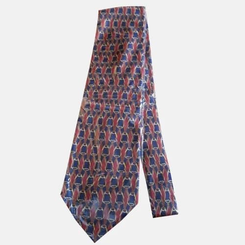 FENDI MENS NECKTIE NAVY - 펜디 남성용 넥타이 네이비 - 1