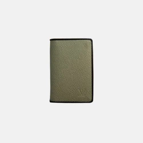 Louis Vuitton 2018 Mens Taiga Leather Magellan Wal… - 1