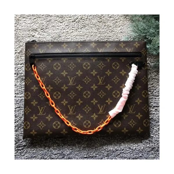 Louis Vuitton Monogram Clutch Bag,34cm - 루이비통 모노그램… - 1