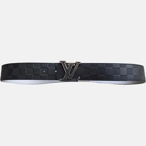 Louis vuitton 2019 Mens Reversible Initial Logo Le… - 1