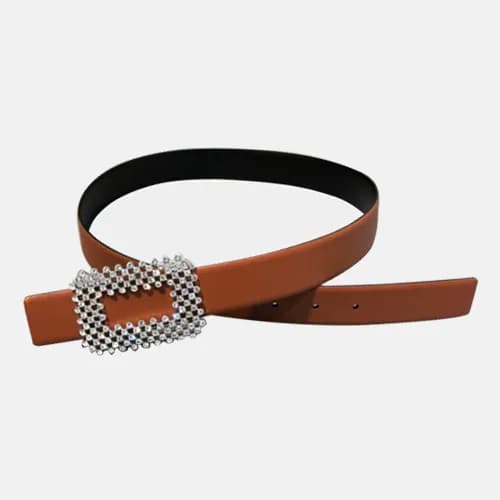 Roger Vivier 2019 Ladies Leather Satin Belt - 로저비비… - 1