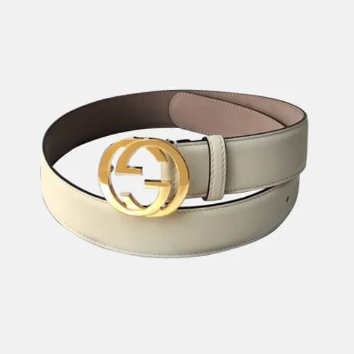 Gucci 2019 Ladies GG Buckle Business Leather Belt … - 1