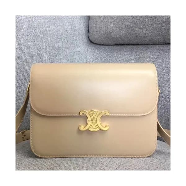 Celine 2019 Leather Women Large Shoulder Bag,24CM … - 1