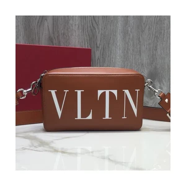 Valentino 2019 Leather Belt Bag Shoulder Bag,23CM … - 1