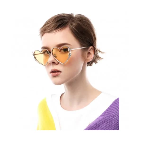 Whatever_more 2019 Womens Heart Metal Frame Eyewea…