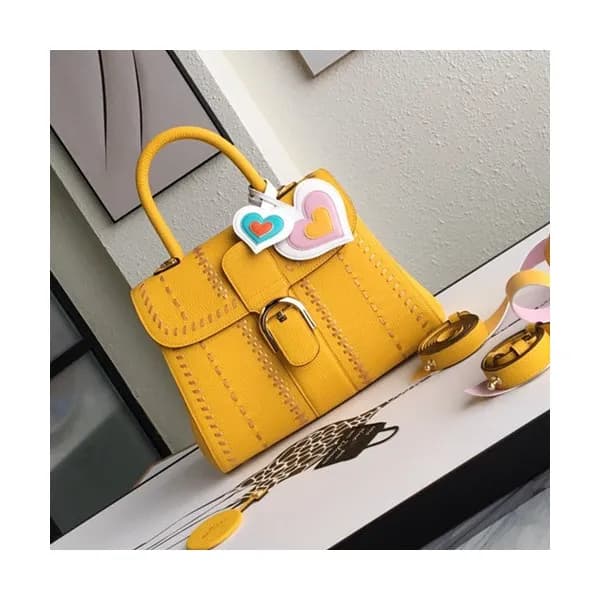 [매장판]Delvaux 2019 Leather Tote Shoulder Bag,28 CM … - 1