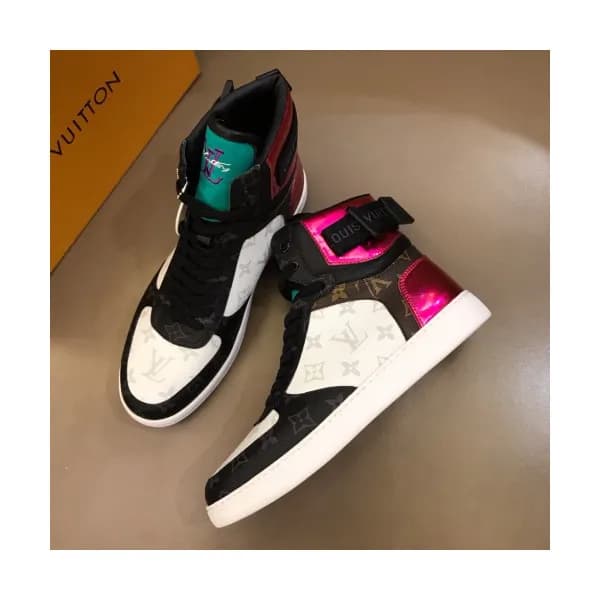 Louis Vuitton 2019 Mens MonogramHigh-top Sneakers … - 1