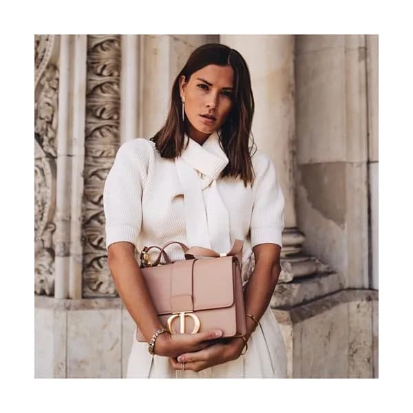 Dior 2019 Leather CD Buckle Shoulder Bag,24CM - 디올… - 1