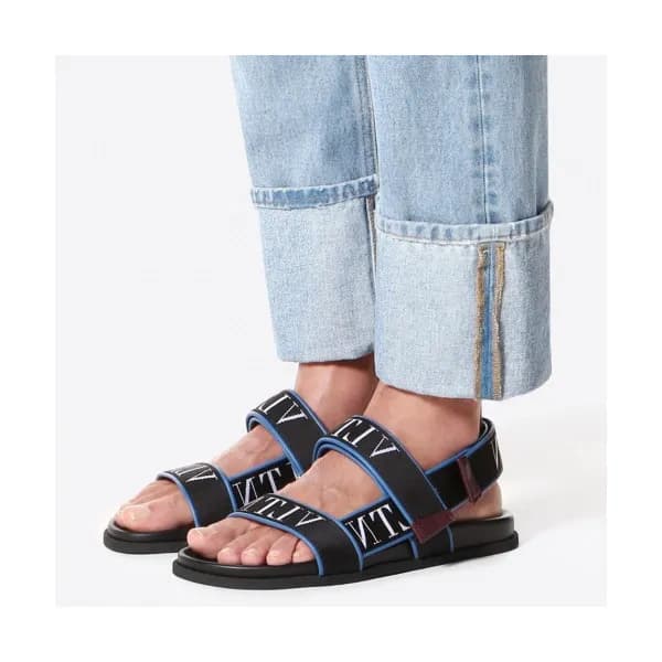 [매장판]Valentino 2019 Mm/Wm Logo Velvro Sandal - 발렌티… - 1