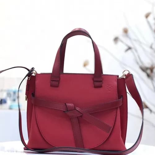 Loewe 2019 Gate Small Tote Shoulder Bag,30CM - 로에베… - 1