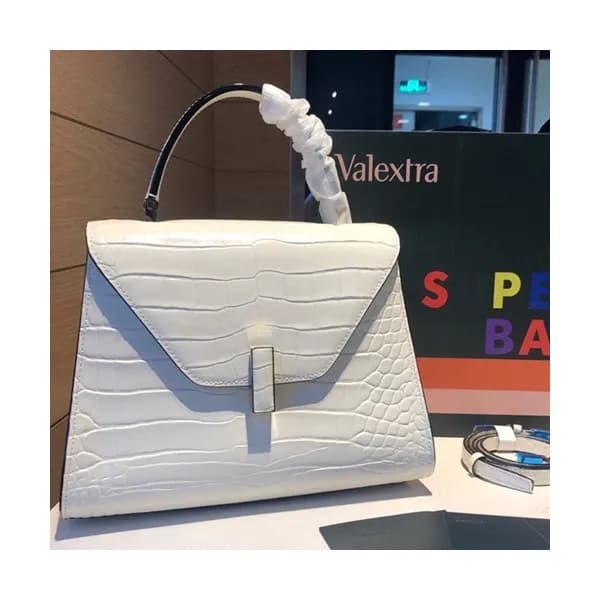 Valextra 2019 Leather Tote Shoulder Bag,26CM - 발렉스… - 1