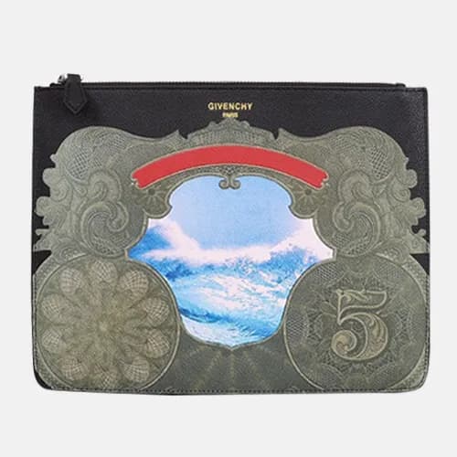 Givenchy 2019 Leather Clutch Bag,30cm - 지방시 2019 레… - 1