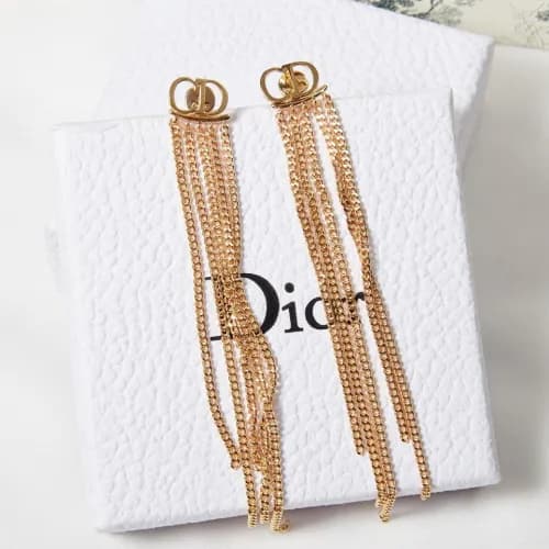 DIOR Vintage Earring -디올 빈티지 이어링 DIO0012.(옐로우골드) - 1