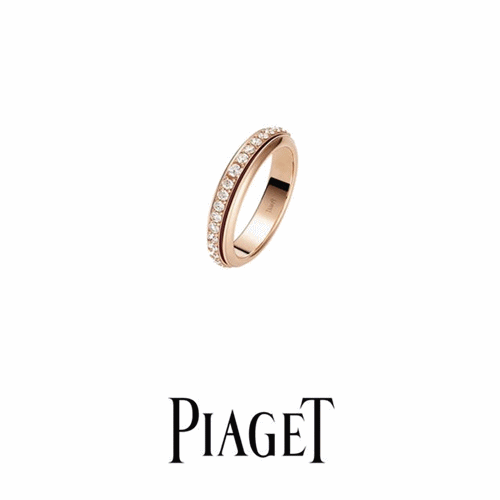 Piaget Ring -피아제 여성용 18K 도금 골드 반지 pia0004.컬러(화이트 … - 1