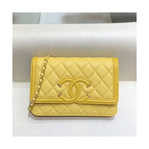 Chanel 2019 WOC Chain Cross Bag,19CM - 샤넬 2019 WOC… - 1