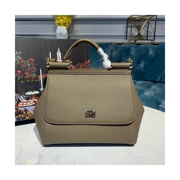 Dolce&Gabbana 2019 Leather Tote Shoulder Bag ,25CM… - 1