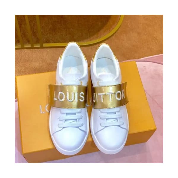 Louis Vuitton 2019 Ladies Leather Sneakers - 루이비통 … - 1