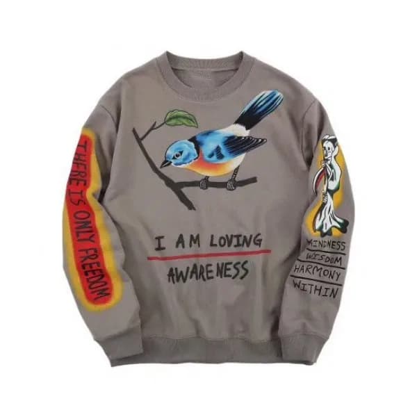 Kanye west 2019 Mm/Wm Logo Oversize Cotton Man-to-… - 1