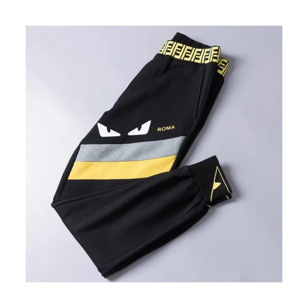 Fendi 2019 Mens Casual Logo Training Pants - 펜디 20… - 1