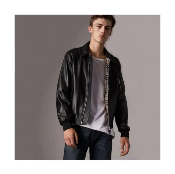 Burberry 2019 Mens Casual Sheep Skin Jacket - 버버리 … - 1
