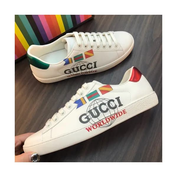 Gucci 2019 Mm / Wm Leather Sneakers - 구찌 2019 남여공용… - 1