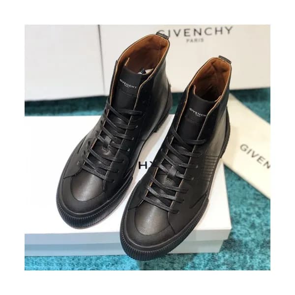 Givenchy 2019 Mens Leather Sneakers - 지방시 2019 남성용… - 1