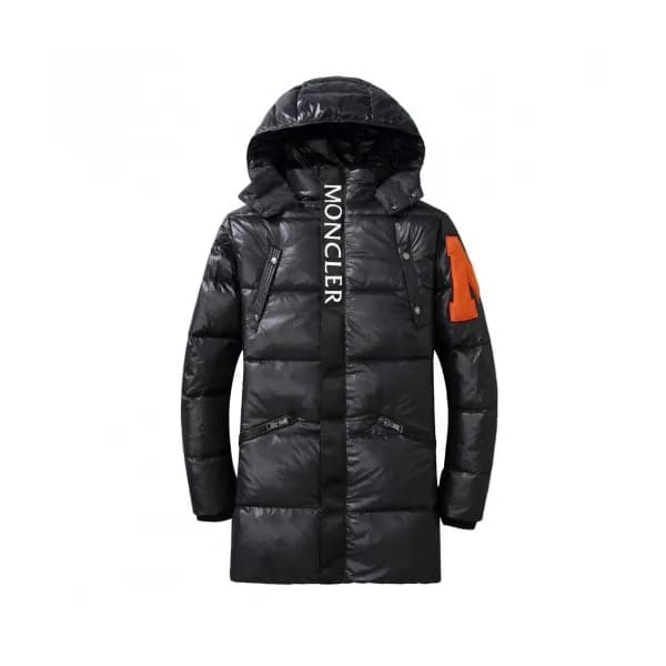 Moncler 2019 Mens Patch Logo Modern Long Down Padd… - 1